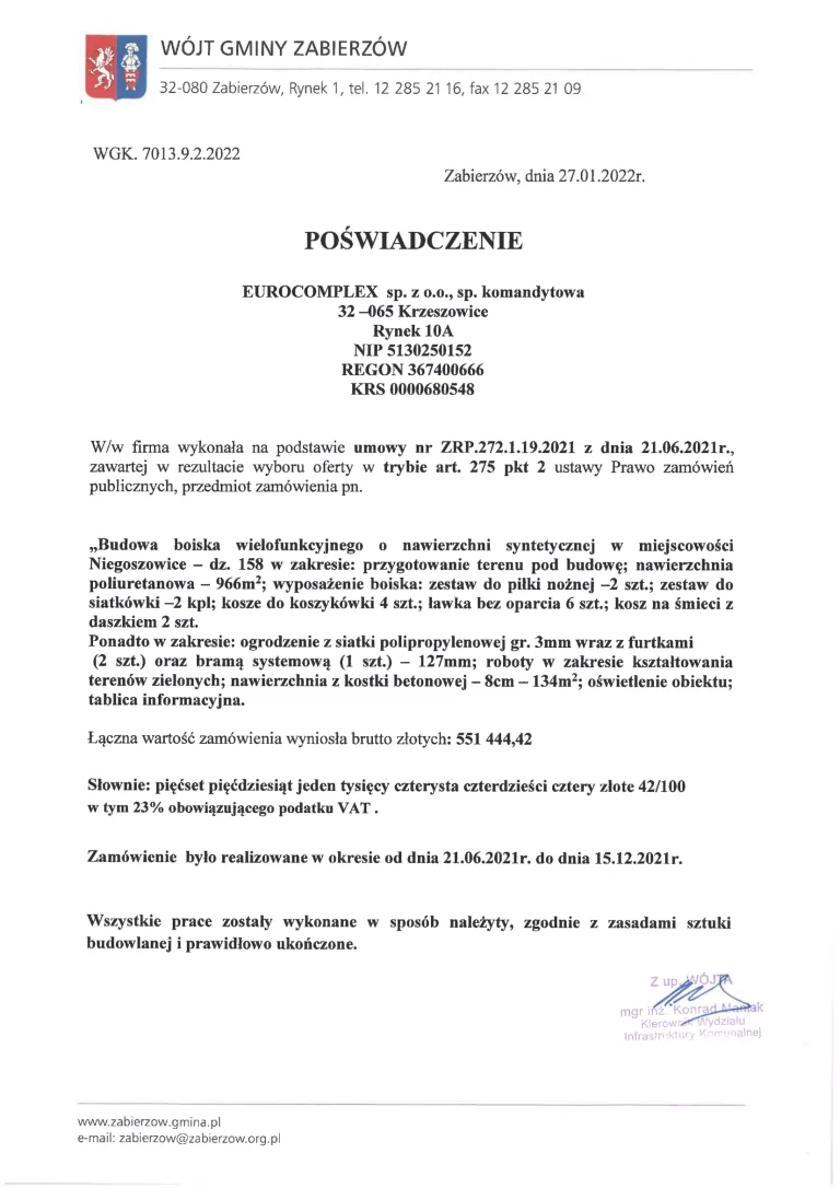 Referencje SPÓŁKA ok-3